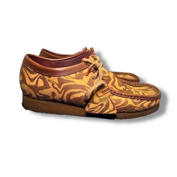 Clarks Originals Wallabee Wu-Tang Clan Shoes Size 10.5 Men’s Limited Edition - Picture 1 of 9